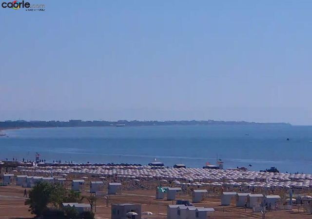 Caorle Webcam: Levante Beach a Caorle in diretta: Vallevecchia – "Brussa" Beach, laguna e vallevecchia
