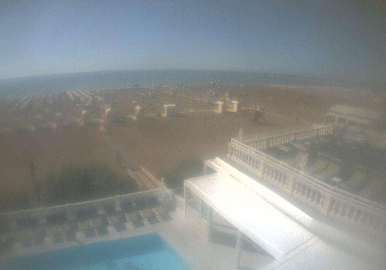 Hotel Danieli a Caorle in diretta: Ponente Beach, spiaggia di ponente